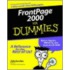 Frontpage 2000 For Dummies [with Cdrom]