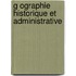 G Ographie Historique Et Administrative