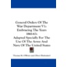 General Orders of the War Department V1 door Thomas M. O'Brien