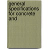 General Specifications For Concrete And door Jerome Cochran