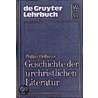 Geschichte der urchristlichen Literatur door Philipp Vielhauer