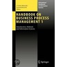 Handbook On Business Process Management by Unknown