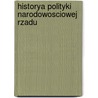 Historya Polityki Narodowosciowej Rzadu by Józef Buzek