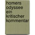Homers Odyssee Ein Kritischer Kommentar