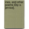 Ines, and Other Poems £By S. Jervice]. door Ines