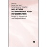 Inflation, Institutions And Information door Onbekend