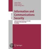 Information And Communications Security by Unknown