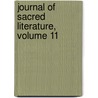 Journal Of Sacred Literature, Volume 11 by Anonymous Anonymous