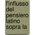 L'Influsso Del Pensiero Latino Sopra La