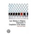 Laws Relating To Religious Corporations