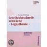 Lese-Rechtschreibschwäche. Legasthenie by Bernhard Hofmann