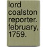 Lord Coalston Reporter. February, 1759.