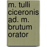 M. Tulli Ciceronis Ad. M. Brutum Orator by Sir John Edwin Sandys