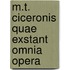 M.T. Ciceronis Quae Exstant Omnia Opera