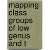 Mapping Class Groups Of Low Genus And T by Frederick R. Cohen
