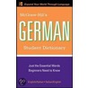 McGraw-Hill's German Student Dictionary door Erick P. Byrd