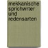 Mekkanische Sprichwrter Und Redensarten