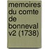 Memoires Du Comte de Bonneval V2 (1738)