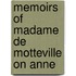 Memoirs Of Madame De Motteville On Anne