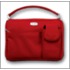Microfiber Red With Exterior Pockets Xl
