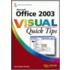 Microsoft Office 2003 Visual Quick Tips