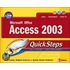 Microsoft Office Access 2003 Quicksteps