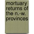 Mortuary Returns of the N.-W. Provinces