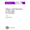 Music and Science in the Age of Galileo door Onbekend