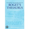 Networks & Knowledge Rogets Thesaurus C door Werner Hullen