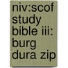 Niv:scof Study Bible Iii: Burg Dura Zip door Onbekend