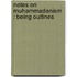 Notes On Muhammadanism : Being Outlines