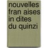 Nouvelles Fran Aises In Dites Du Quinzi