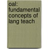 Oal: Fundamental Concepts Of Lang Teach door Henry Stern