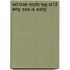 Ort:tree Myth Leg St13 Why Sea Is Salty