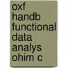 Oxf Handb Functional Data Analys Ohim C by Frédéric Ferraty