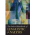 Oxf Handb Of Lingustic Analysis Ohlin C
