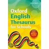 Oxford English Thesaurus For Schools Pb door Susan Rennie