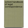 Oxford Handbook of Legal Correspondence by Rupert Haigh