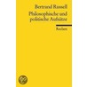 Philosophische und politische Aufsätze door Russell Bertrand Russell