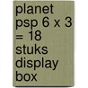 Planet Psp 6 X 3 = 18 Stuks Display Box door Planetpsp