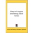 Plays Of August Strindberg Third Series