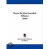 Poems By John Greenleaf Whittier (1848) by John Greenleaf Whittier