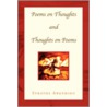 Poems On Thoughts And Thoughts On Poems door Stratos Argyriou