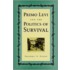 Primo Levi And The Politics Of Survival