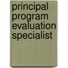 Principal Program Evaluation Specialist door Onbekend