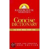 Random House Webster Concise Dictionary by Random House