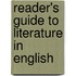 Reader's Guide To Literature In English