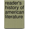 Reader's History of American Literature by Thomas Wentworth Higginson