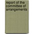 Report of the Committee of Arrangements
