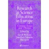 Research in Science Education in Europe door Geoff Welford